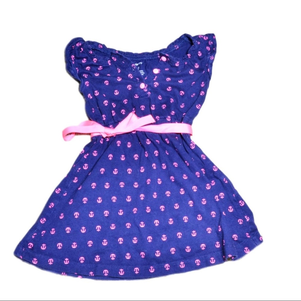 Carters Sleeveless Anchor Dress Size 2T